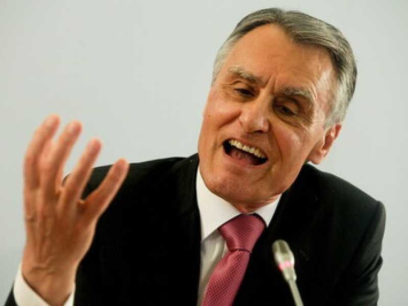 Il presidente della Repubblica portoghese An&iacute;bal Cavaco Silva 