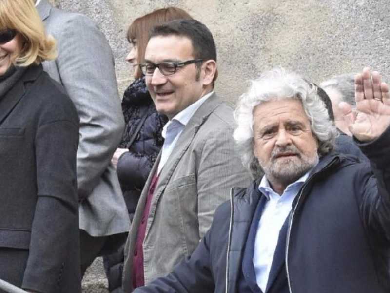 Beppe Grillo (foto LaPresse)