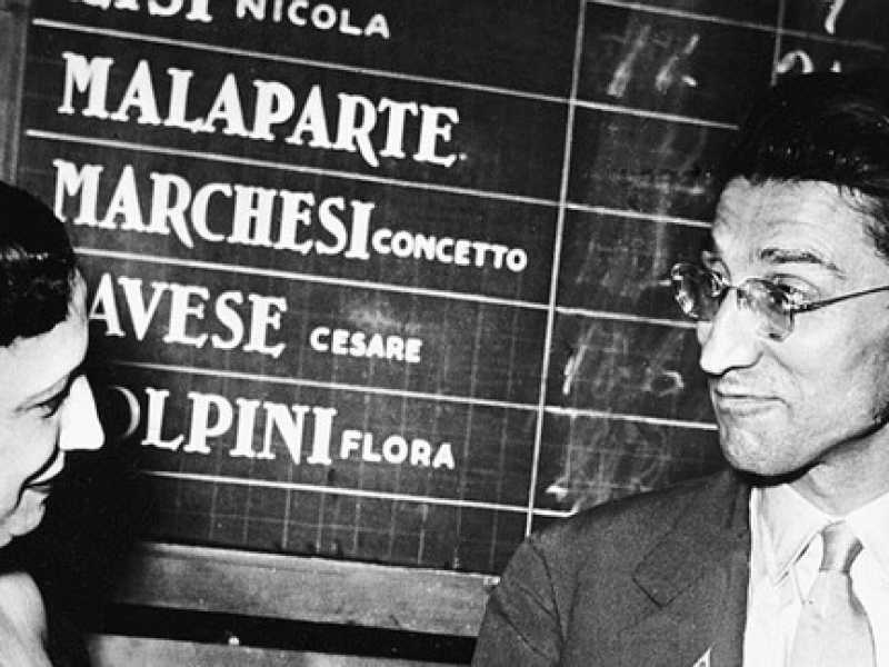 Cesare Pavese al Premio Strega
