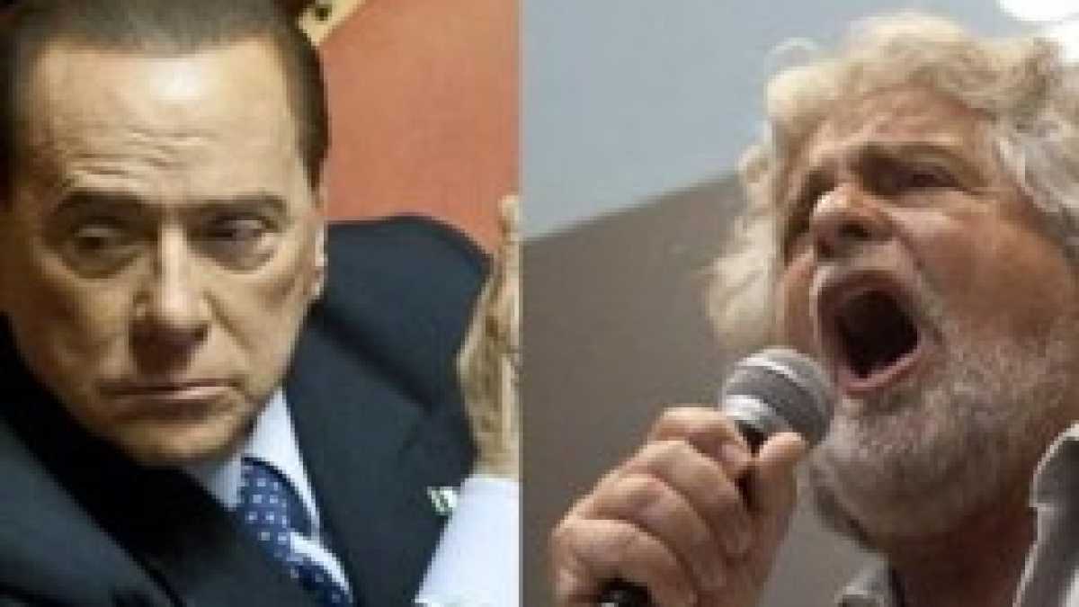 Immagine di Berlusconi: "Il Pd vuole eliminare me e Grillo"