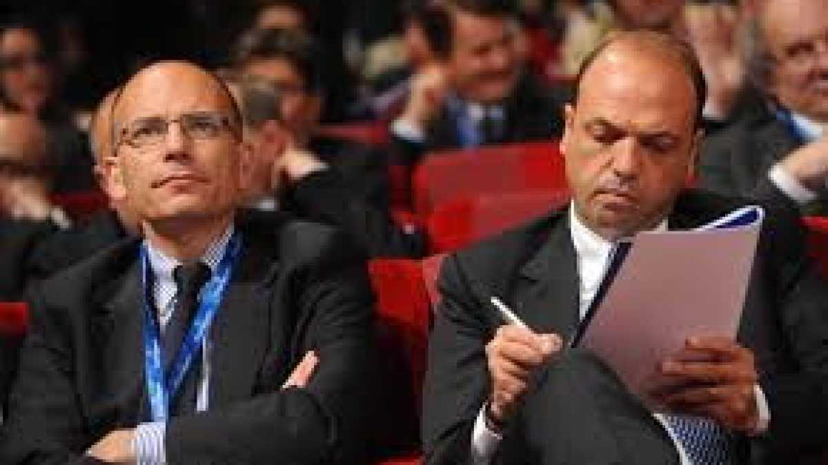 Immagine di Le fatiche parallele di Letta e Alfano