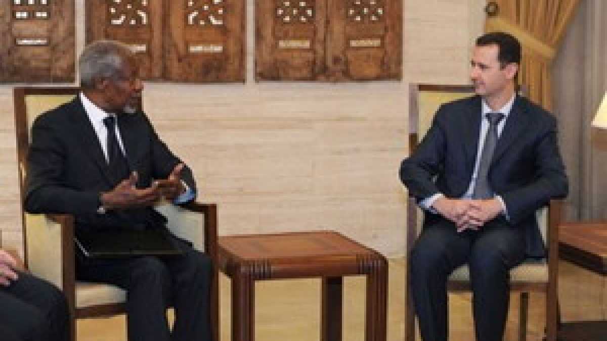 Immagine di Il piano Onu per la Siria è una scusa per lo status quo
