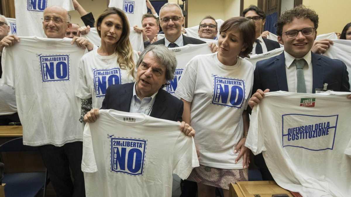 Immagine di Marcello Pera smonta le ragioni del no al referendum costituzionale di Brunetta&co.