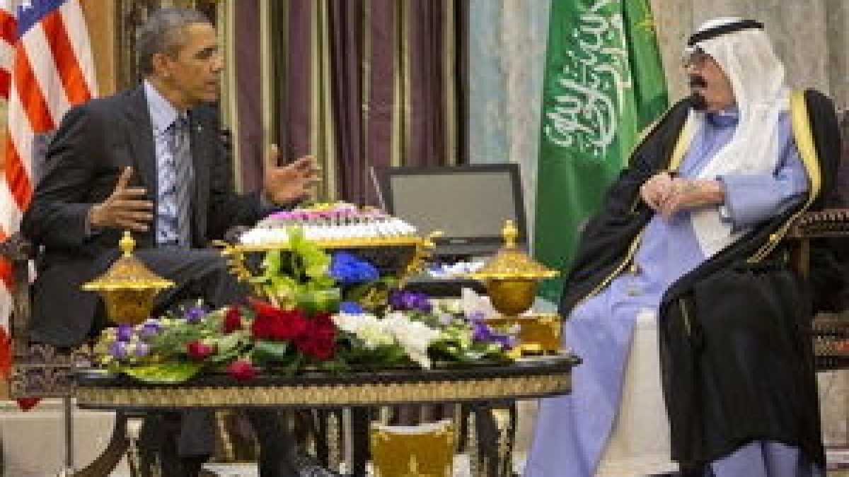 Immagine di Obama in Arabia Saudita. In agenda i dossier su Siria e Iran