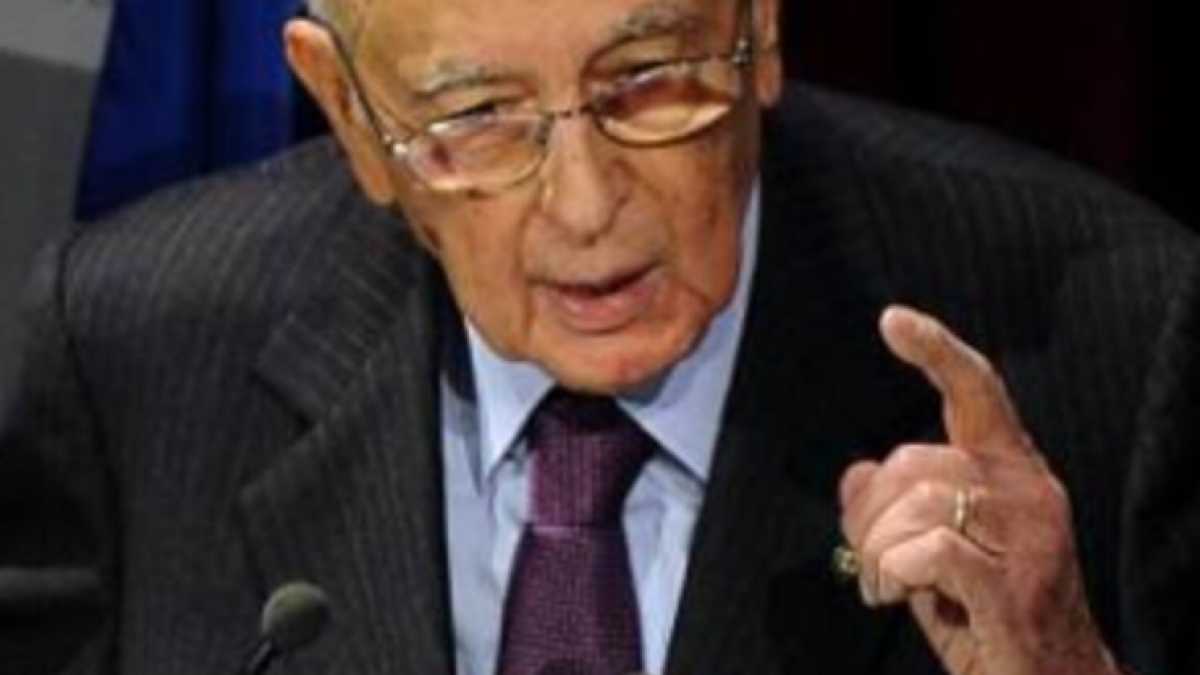 Immagine di Napolitano al Parlamento: "Cambiate subito il porcellum"