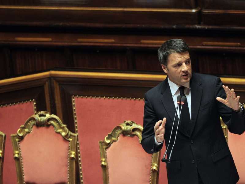 Matteo renzi (foto LaPresse)