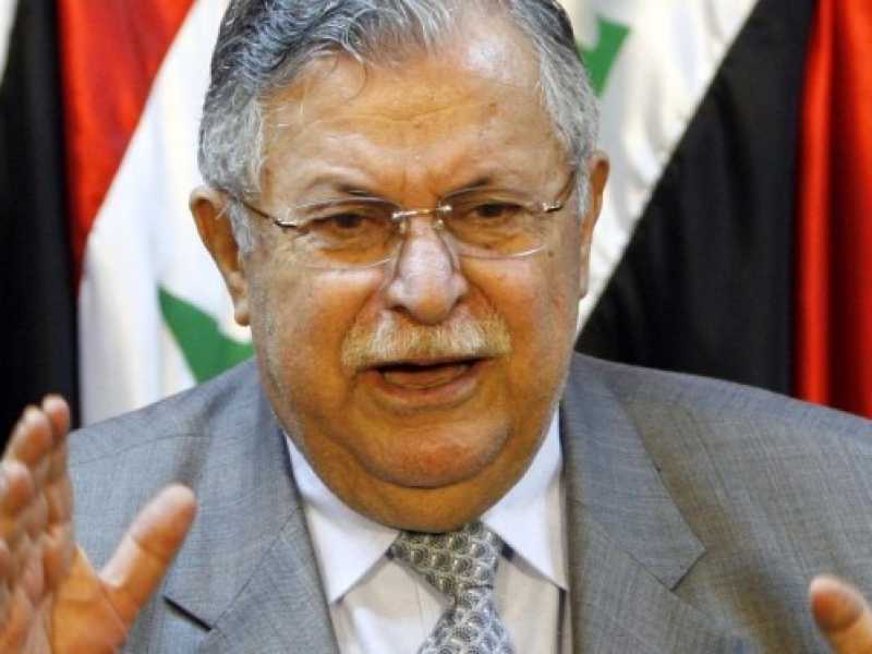 Jalal Talabani (foto LaPresse)