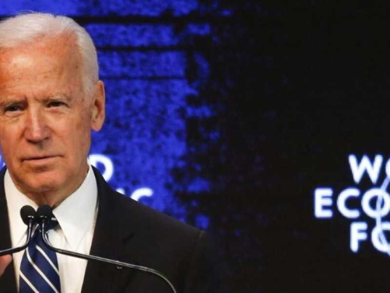 Davos, Joe Biden partecipa agli incontri del World Economic Forum (foto LaPresse)