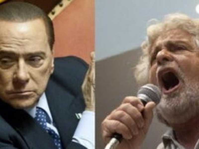 Berlusconi: "Il Pd vuole eliminare me e Grillo"