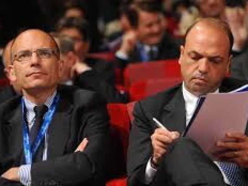 Le fatiche parallele di Letta e Alfano