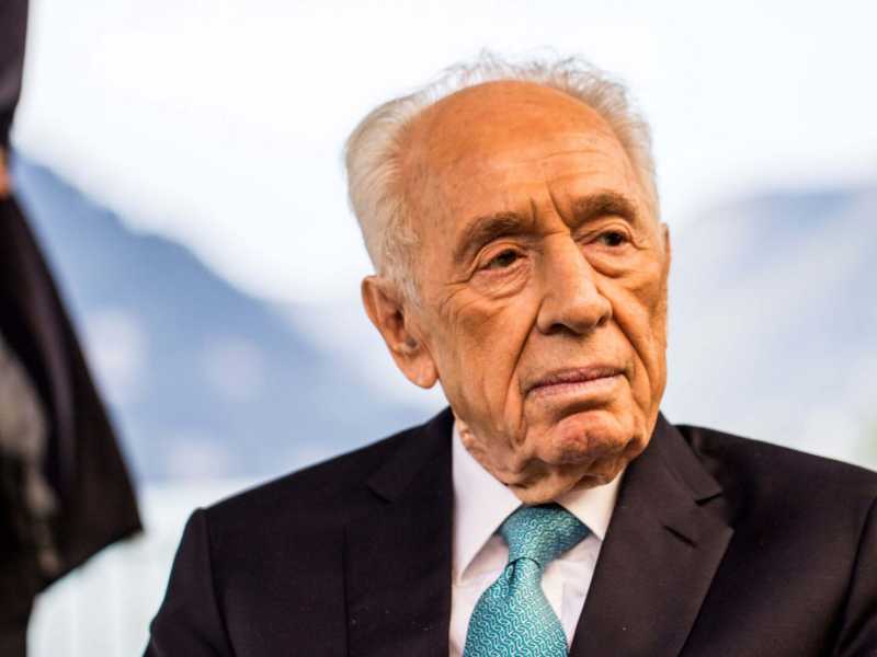 Shimon Peres (foto LaPresse)
