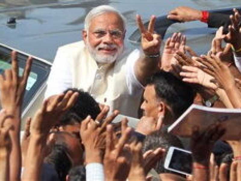 Di quanto vince Modi
