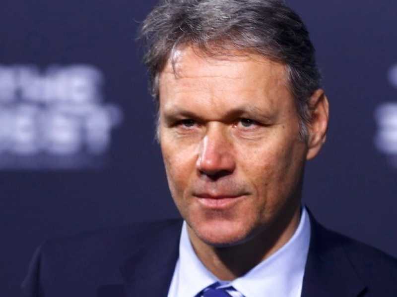 Marco van Basten alla cerimonia Fifa Football Awards 2016 (foto LaPresse)