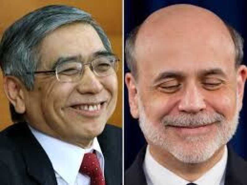L’asse tra Bernanke e Kuroda stringe Draghi. Crisi d’identità europea
