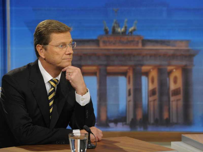 Guido Westerwelle (foto LaPresse)