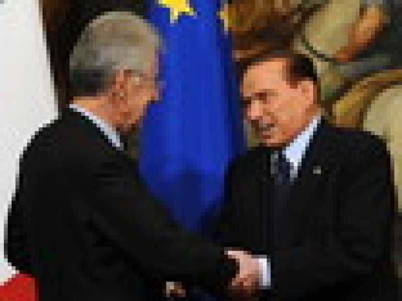 Monti pronto alle dimissioni, il Cav. lo attacca