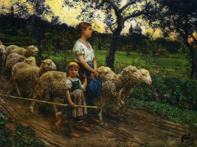 Gino Franci, "Le pastore"