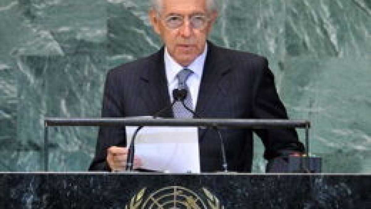 Immagine di Al suo debutto all’Onu Monti rassicura e promette più Europa