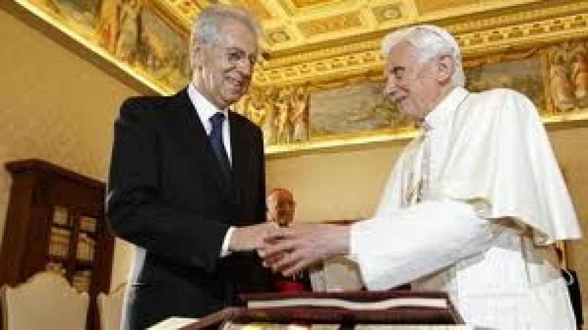 Immagine di L’endorsement a Monti della chiesa non era così. Ma al Papa il prof piace