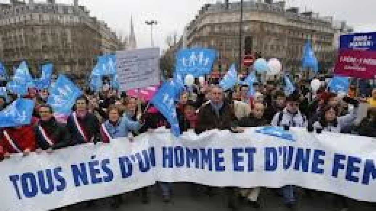 Immagine di La piazza allegra contro le nozze gay