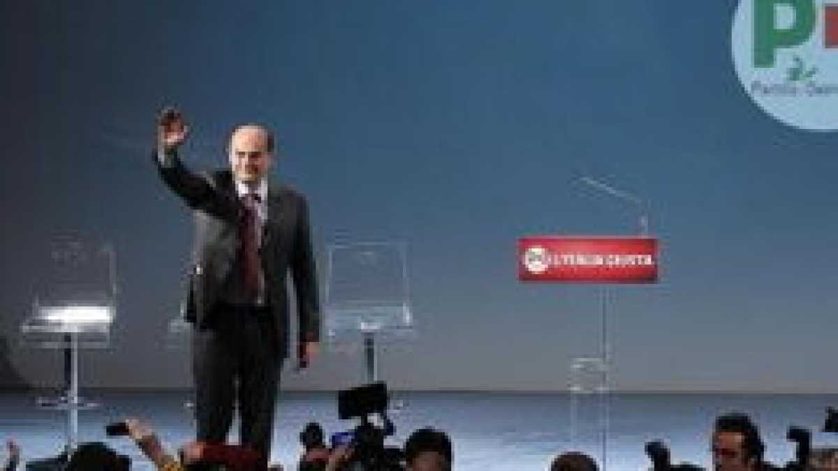 Immagine di Bersani: "Non staremo in una campagna elettorale fatta di cabaret"