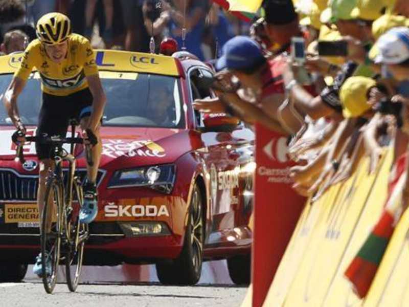 Chris Froome (foto LaPresse)