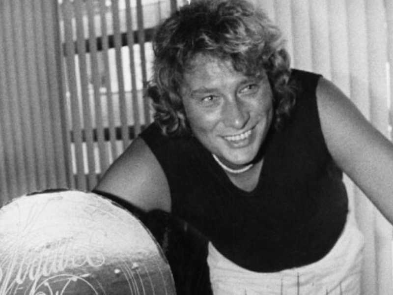 Johnny Hallyday (foto LaPresse)
