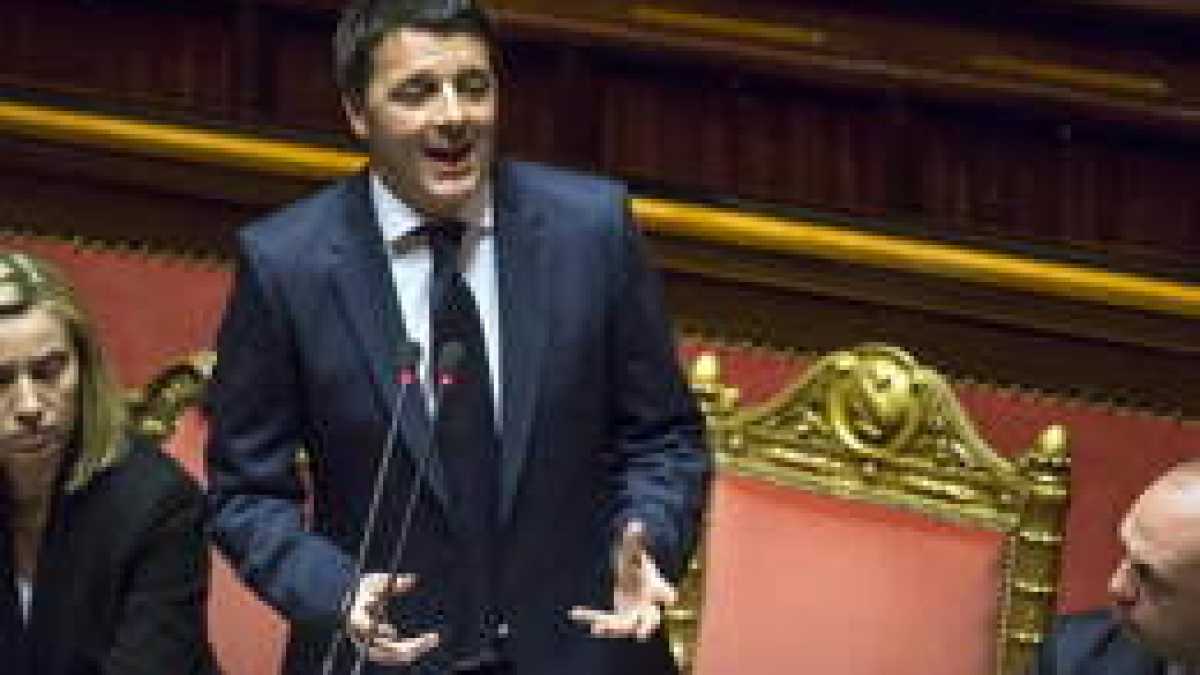 Immagine di Il discorso integrale di Renzi al Senato