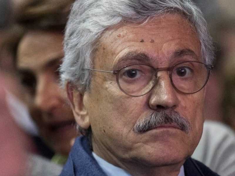 Massimo D'Alema (foto LaPresse) 