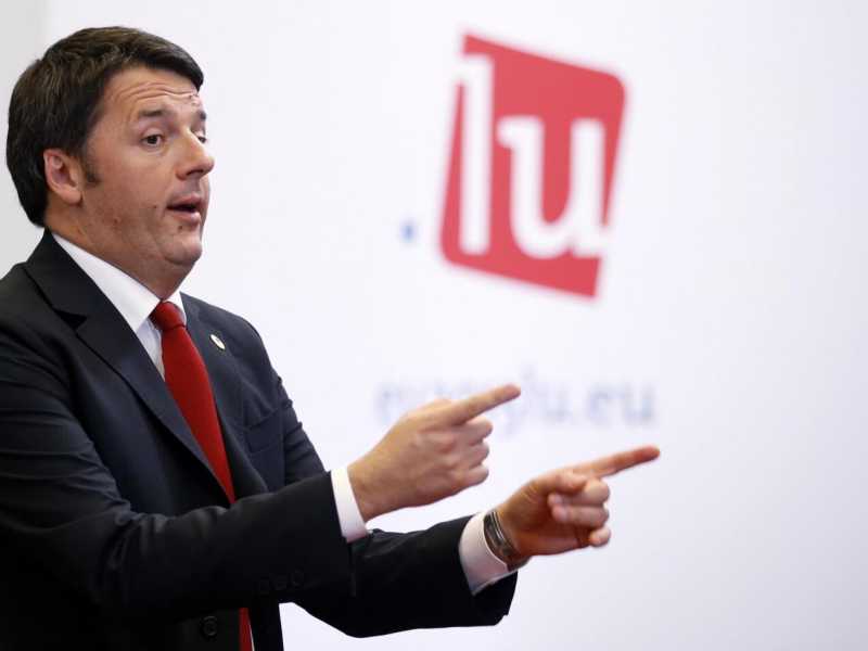 L'assalto di Renzi a Merkel