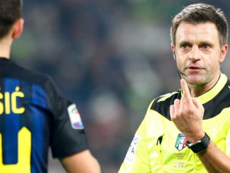 L'arbitro di Juventus-Inter Nicola Rizzoli (foto LaPresse)