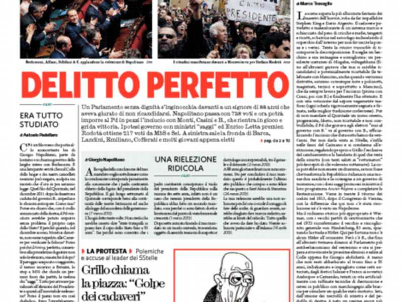La lingua verminosa del becchino Travaglio