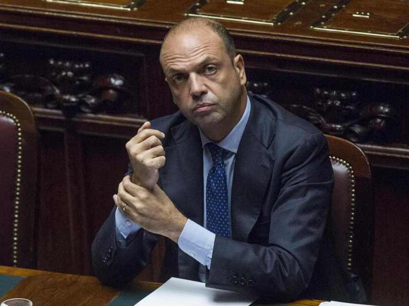 Angelino Alfano (foto LaPresse)