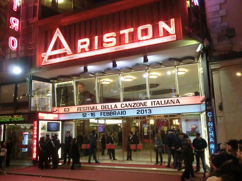 Teatro Ariston Sanremo - Foto Wikipedia