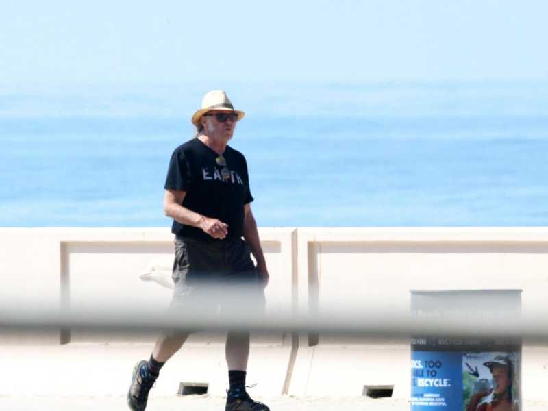 Neil Young - Foto LaPresse