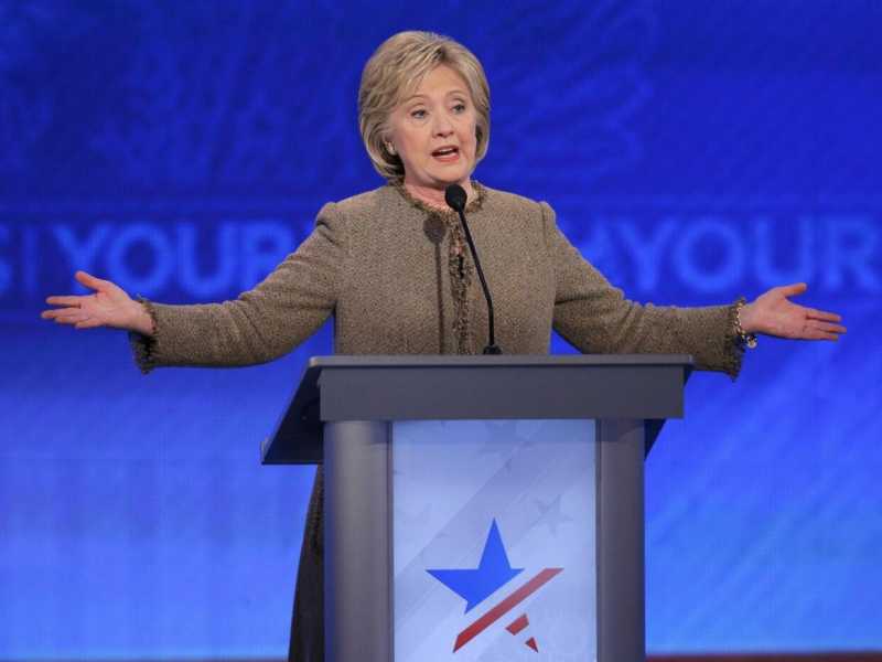 Hillary Clinton (foto LaPresse)