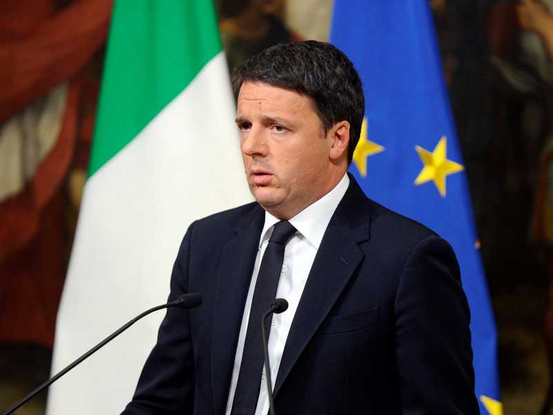 Matteo Renzi (foto LaPresse)