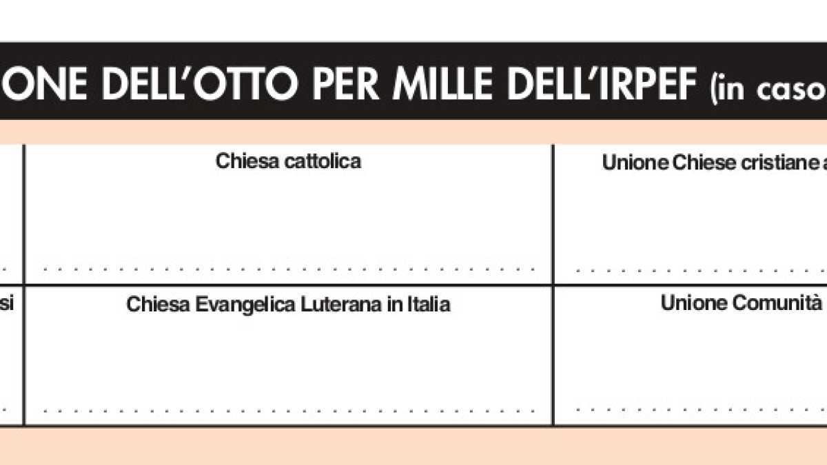 Immagine di In difesa dell’8x1000, contro lo Stato rapace e giacobino