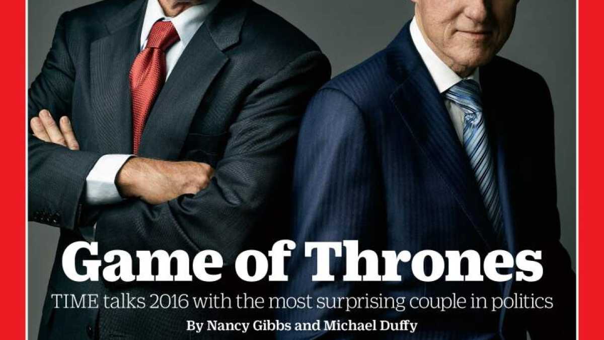 Immagine di "Game of Thrones", la sfida tra Clinton e Bush