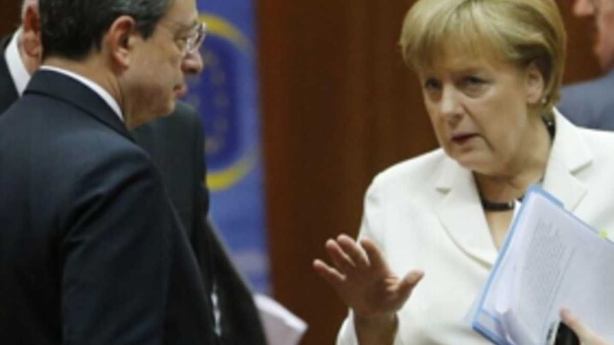 Immagine di No all’euro con “l’assicurazione casco”. Tesi merkeliane anti Draghi