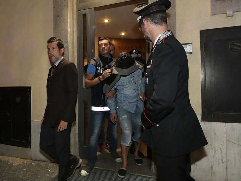 L'arresto del presunto omicida del gioielliere di Via dei Gracchi
