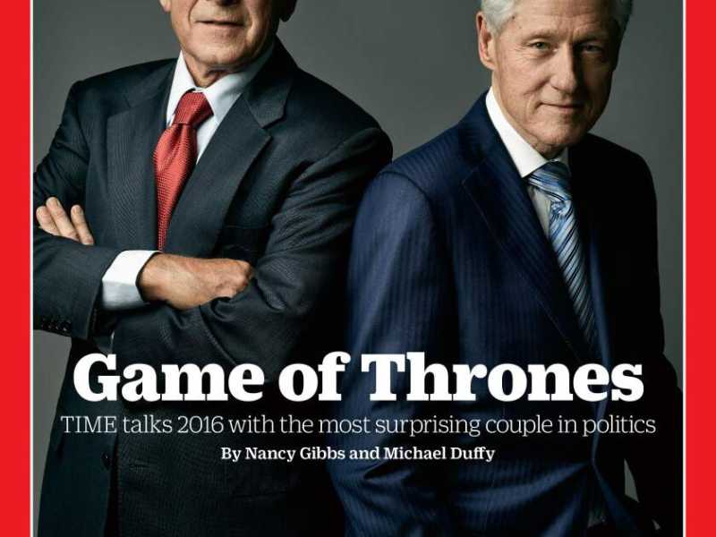 "Game of Thrones", la sfida tra Clinton e Bush