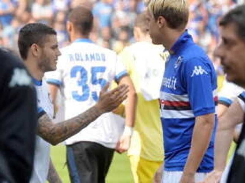 Icardi e Maxi Lopez tra strette di mano mancate, tweet e Wanda Nara