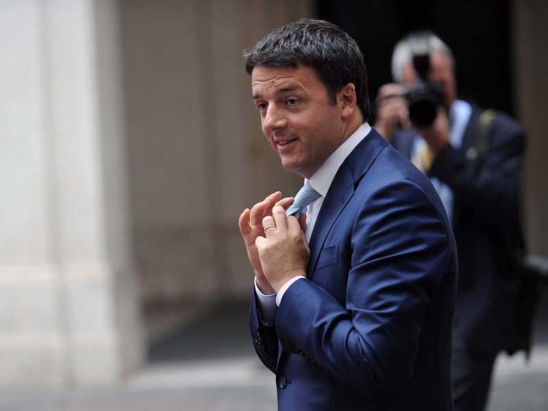 Matteo Renzi (Foto La Presse)