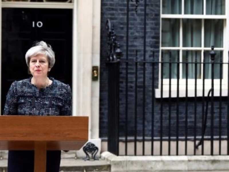 Theresa May (foto LaPresse)