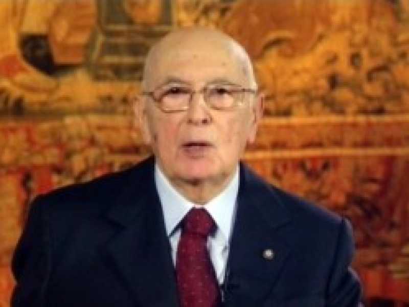 Napolitano: "La crisi è una questione sociale"