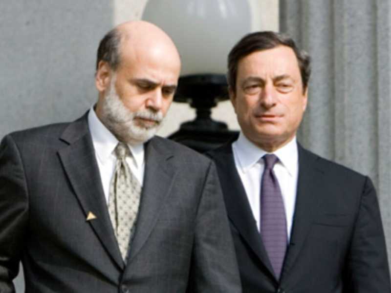 La Bce è in guerra, gli investitori scrutano le mosse di Bernanke