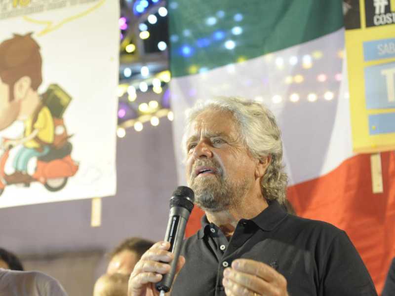 Beppe Grillo (foto LaPresse)
