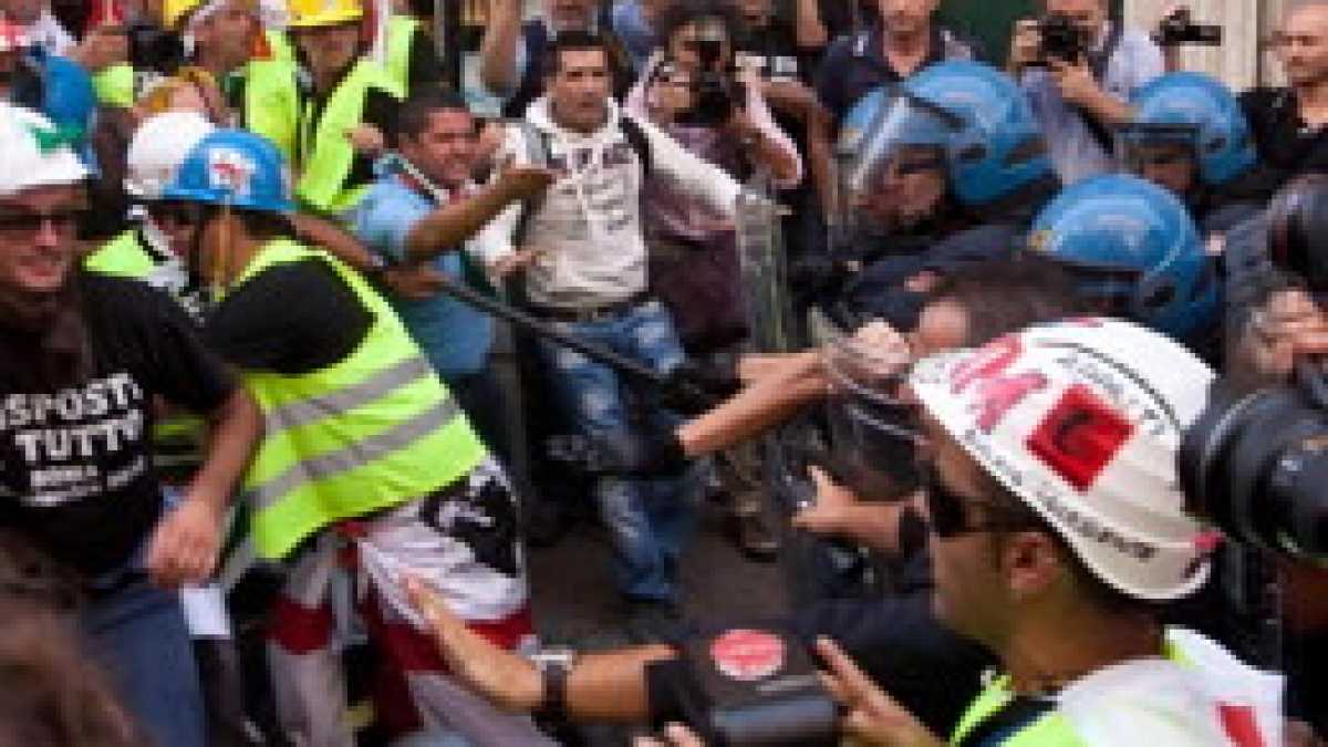 Immagine di Le proteste dell'Alcoa