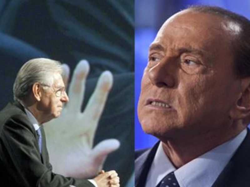 Monti rilancia la grande coalizione. Berlusconi: "Dal prof. mascalzonate"